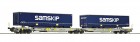 76415 Roco Articulated pocket wagon of AAE